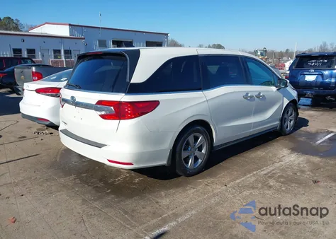 2019 Honda Odyssey Ex-L из США, поврежденный, VIN 5FNRL6H76KB090410